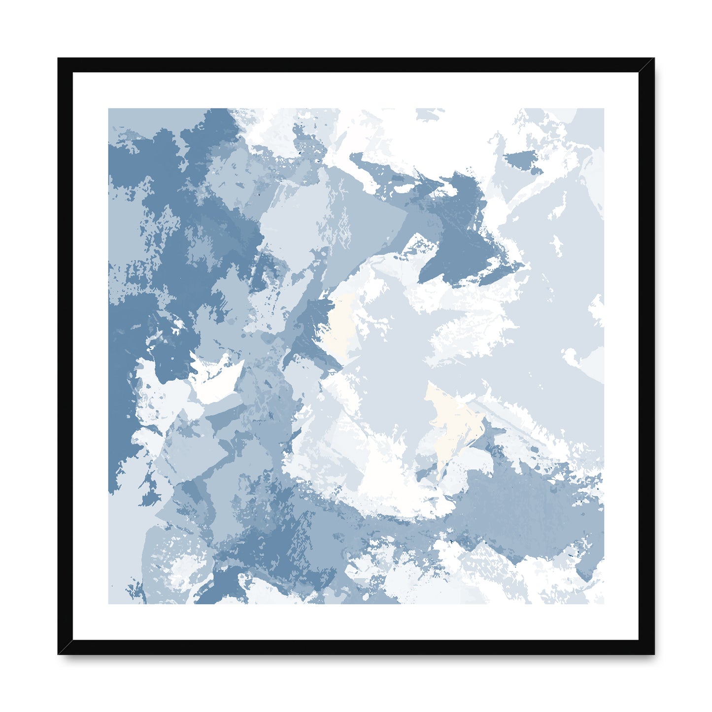 Framed Graphic Art Print, White Mat - 8x8 12x12 16x16 20x20 24x24 28x28 inches | FPS-1230-7691
