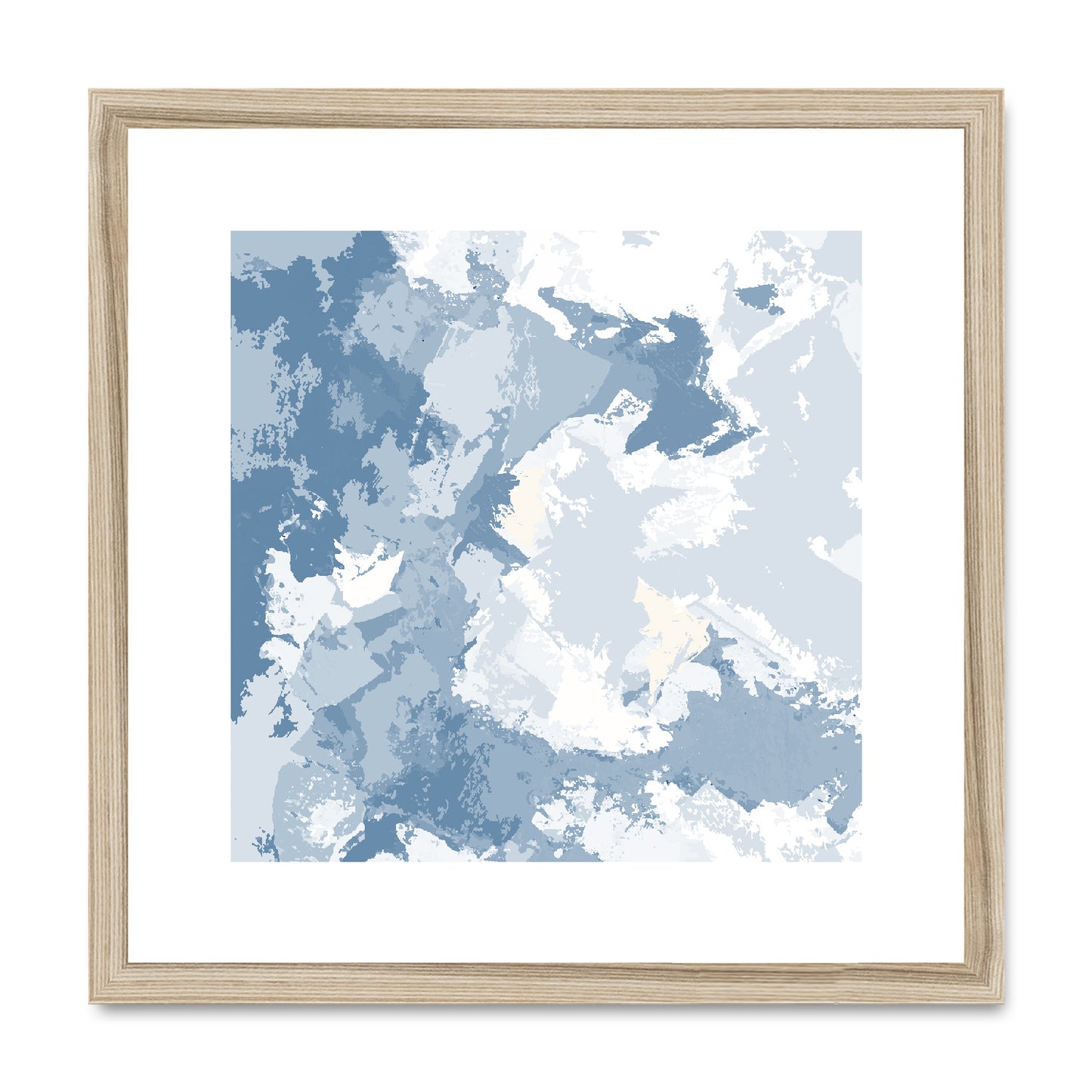 Framed Graphic Art Print, White Mat - 8x8 12x12 16x16 20x20 24x24 28x28 inches | FPS-1230-7691