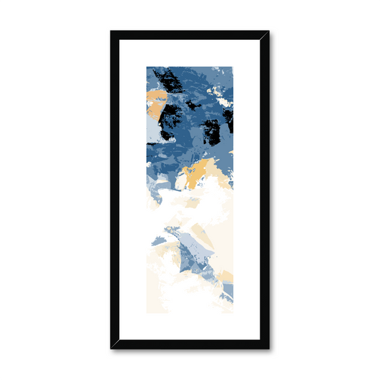 Framed Graphic Art Print, White Mat - 12x24 inches | FP-1230-7693
