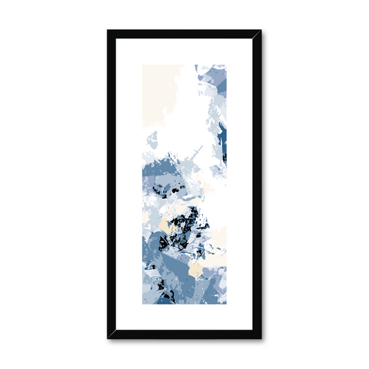Framed Graphic Art Print, White Mat - 12x24 inches | FP-1230-7694