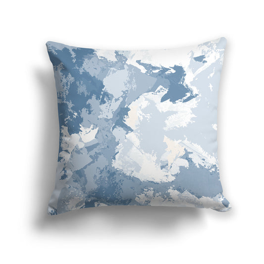 Square Throw Pillow featuring graphic art from the Summer Sky Collection