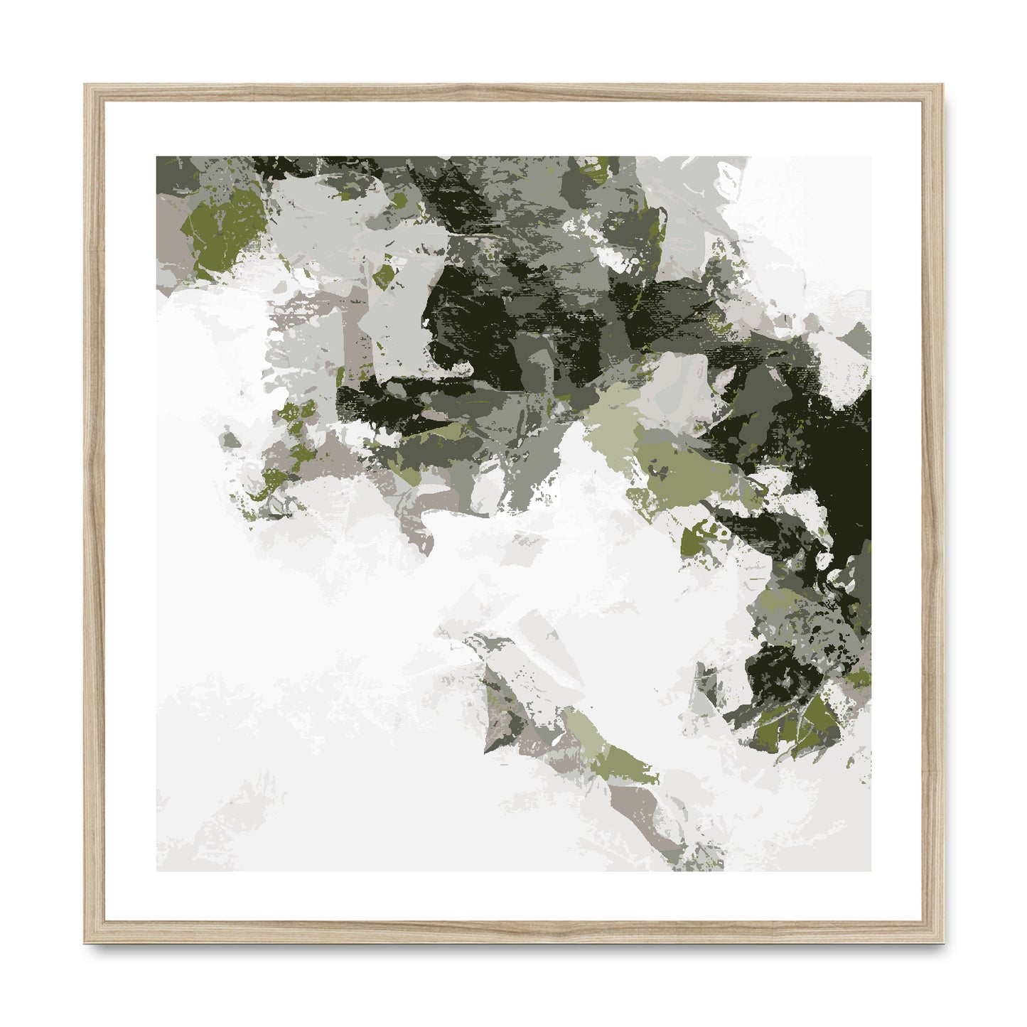 Framed Graphic Art Print, White Mat - 8x8 12x12 16x16 20x20 24x24 28x28 inches | FPS-1240-7693