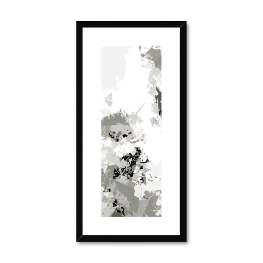 Framed Graphic Art Print, White Mat - 12x24 inches | FP-1240-7694
