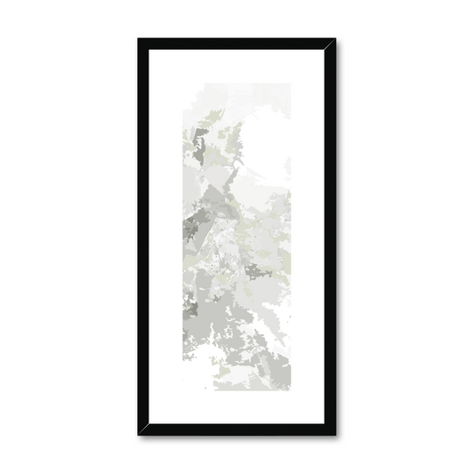 Framed Graphic Art Print, White Mat - 12x24 inches | FP-1240-7698