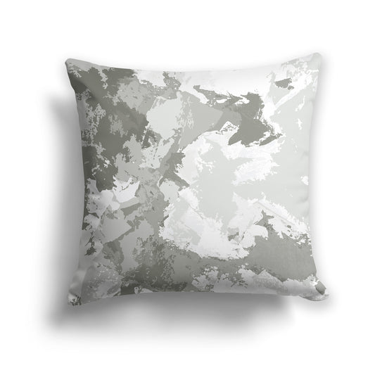 Square Throw Pillow featuring graphic art from the River Shale Collection