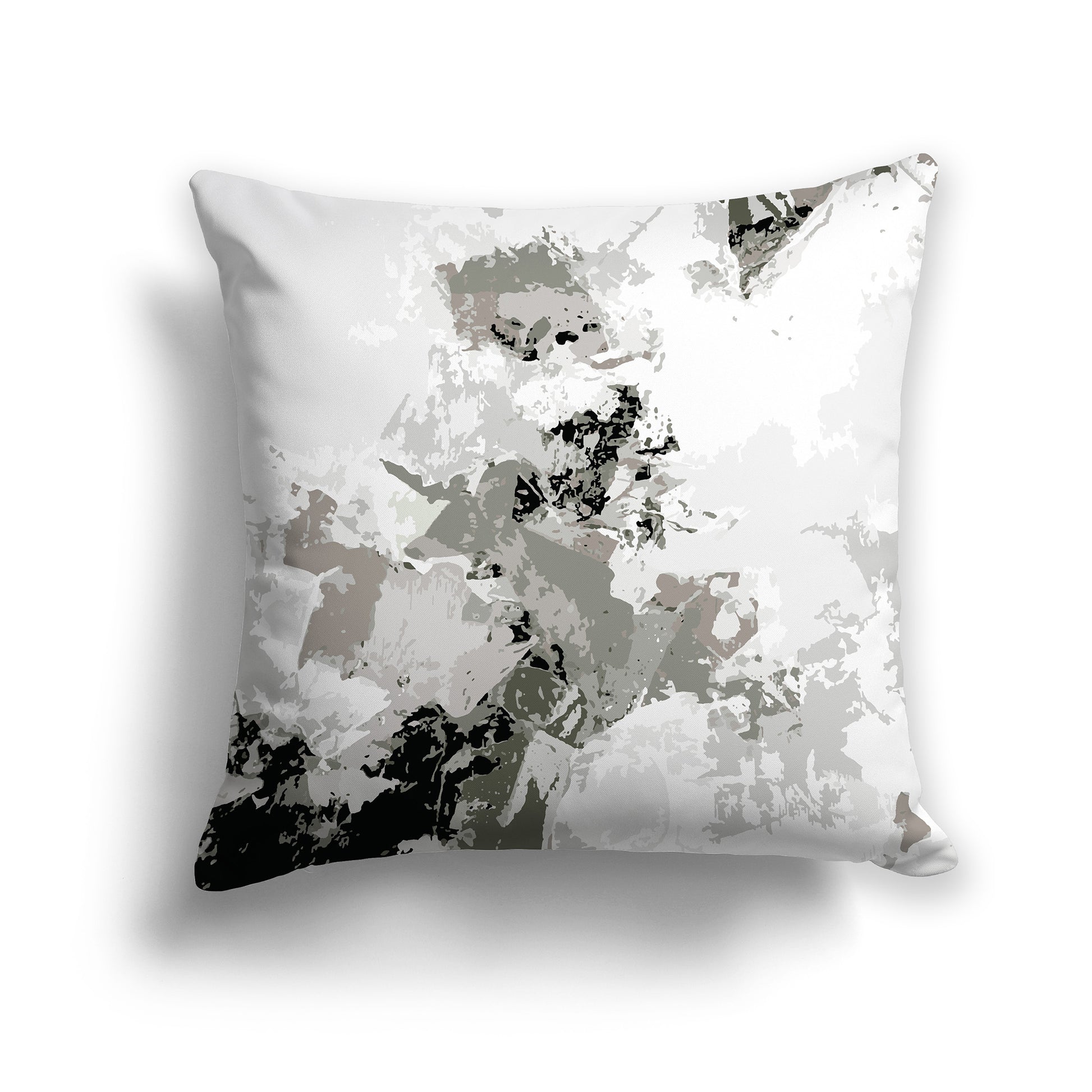 Square Throw Pillow featuring graphic art from the Old Oak Collection