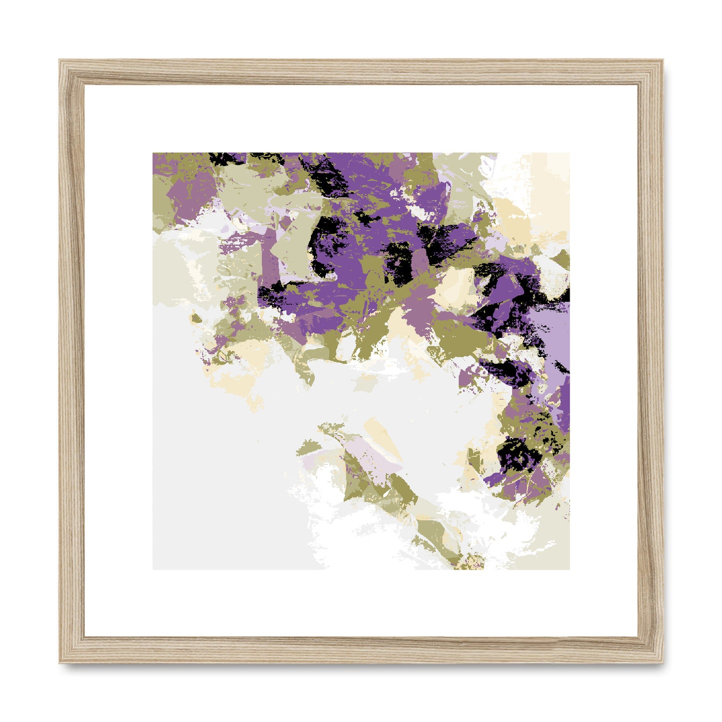 Framed Graphic Art Print, White Mat - 8x8 12x12 16x16 20x20 24x24 28x28 inches | FPS-1250-7693