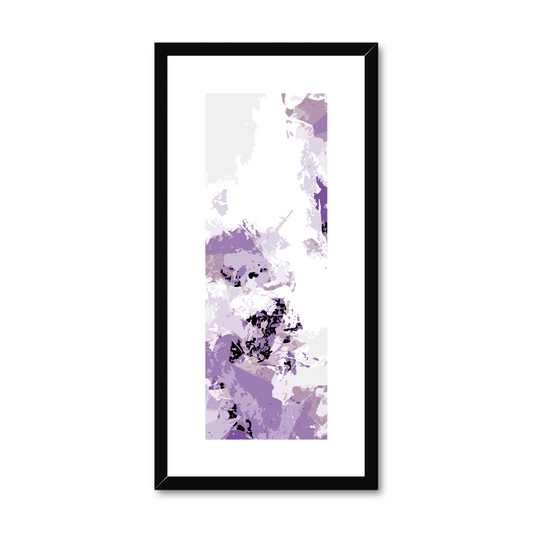 Framed Graphic Art Print, White Mat - 12x24 inches | FP-1250-7694