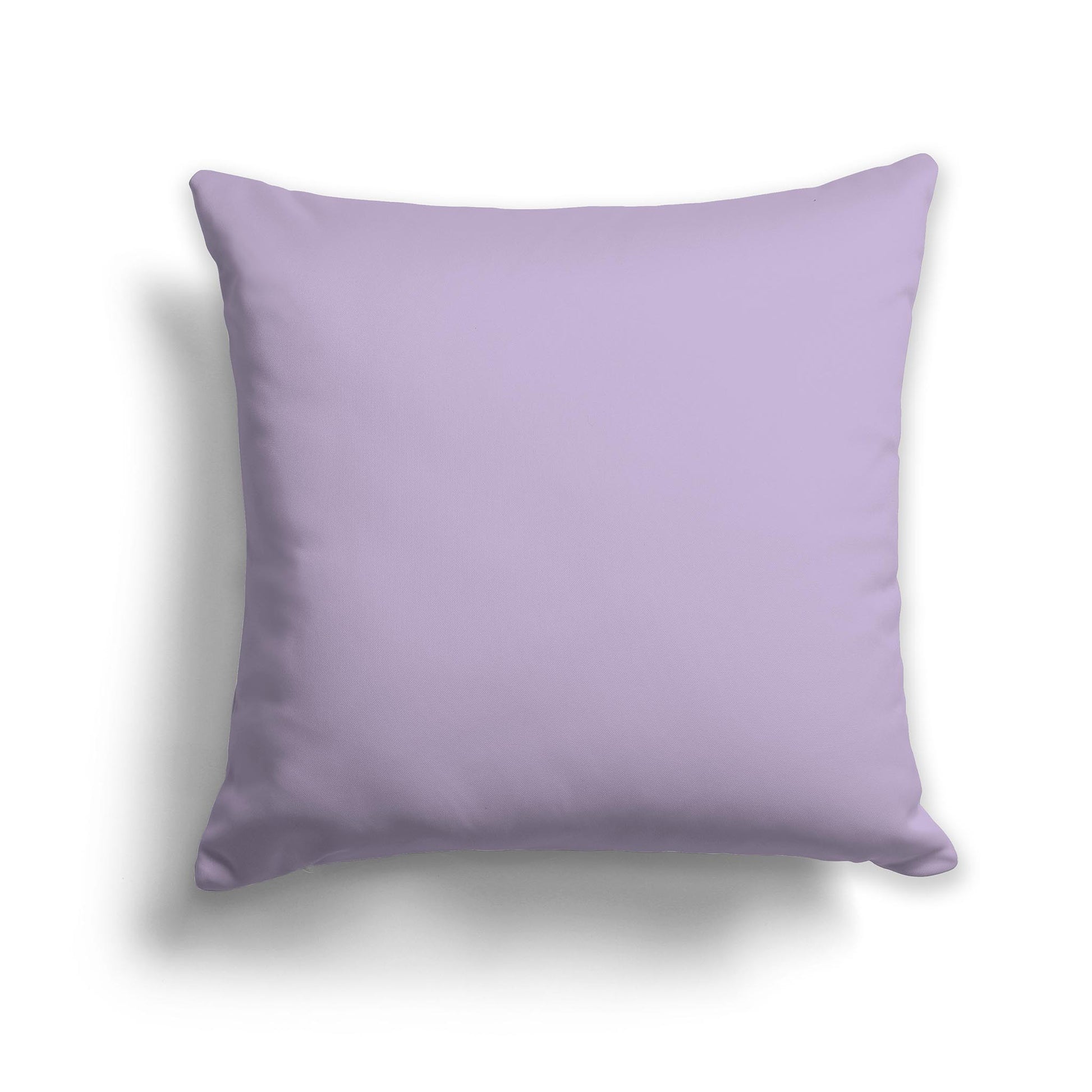 Square Throw Pillow in Solid Mauve