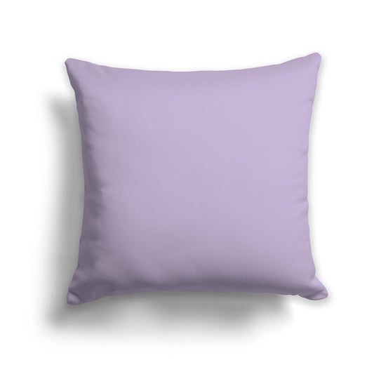 Square Throw Pillow in Solid Mauve
