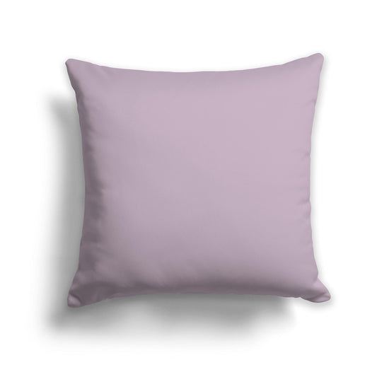 Square Throw Pillow in Solid Light Mauve
