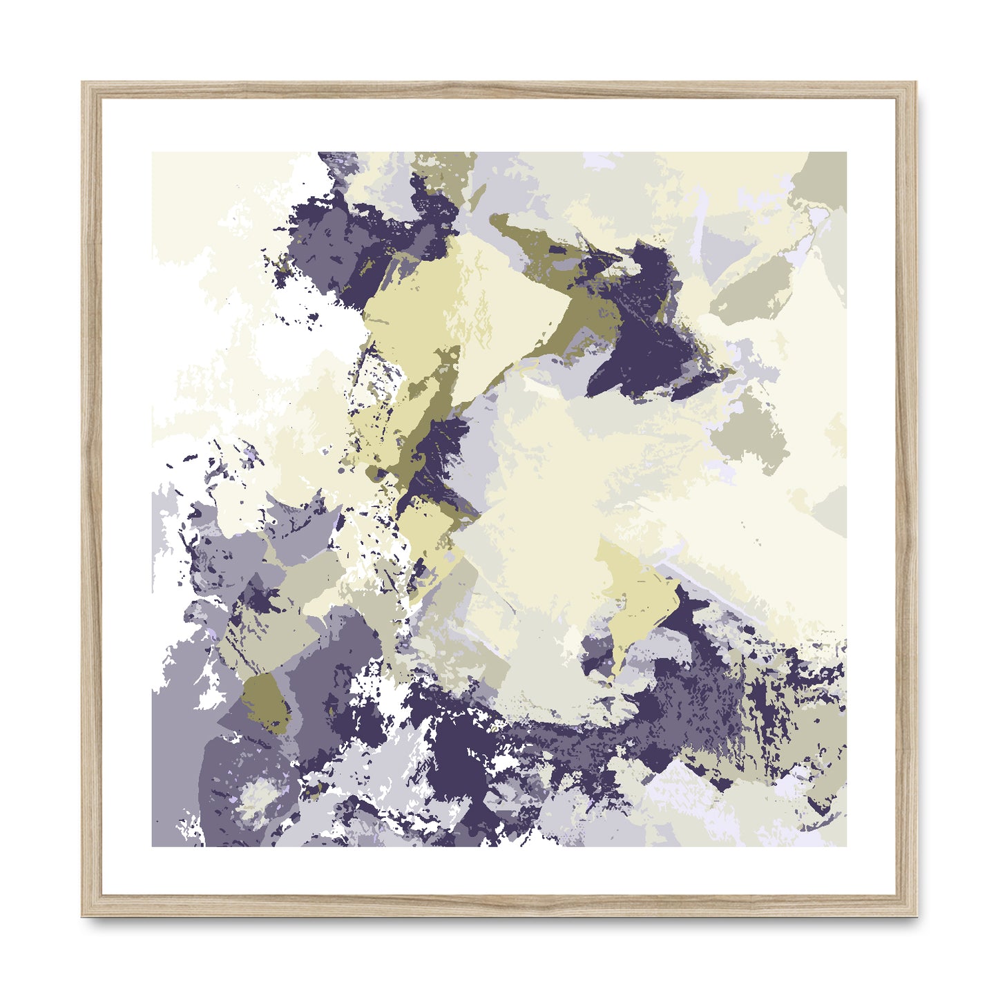 Framed Graphic Art Print, White Mat - 8x8 12x12 16x16 20x20 24x24 28x28 inches | FPS-1260-7691