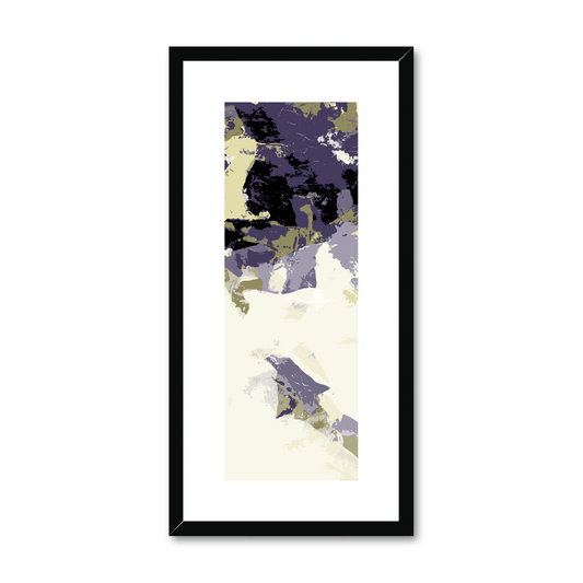 Framed Graphic Art Print, White Mat - 12x24 inches | FP-1260-7693