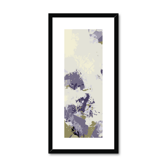 Framed Graphic Art Print, White Mat - 12x24 inches | FP-1260-7694