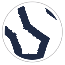 Navy Blue & White #1271-391