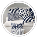 Navy Blue & White #1271