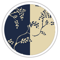 Navy Blue & Tan #1274-181