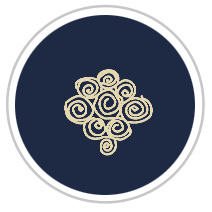 Navy Blue & Tan #1274-172