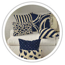 Navy Blue & Tan #1274