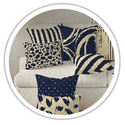 Navy Blue & Tan #1274