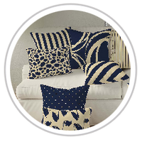 Navy Blue & Tan #1274