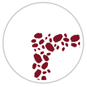 Burgundy Red & White #1281-091