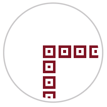 Burgundy Red & White #1281-121