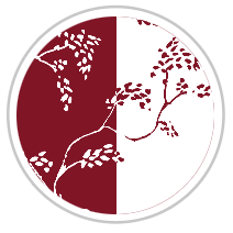 Burgundy Red & White #1281-181