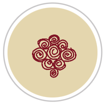 Burgundy Red & Tan #1284-171