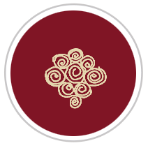 Burgundy Red & Tan #1284-172