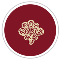Burgundy Red & Tan #1284-172