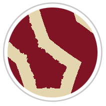 Burgundy Red & Tan #1284-392