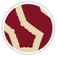 Burgundy Red & Tan #1284-392