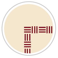 Burgundy Red & Beige #1285-141
