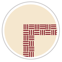 Burgundy Red & Beige #1285-143