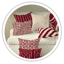 Burgundy & Beige #1285