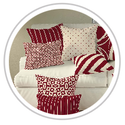 Burgundy & Beige #1285