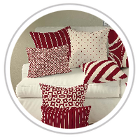 Burgundy & Beige #1285