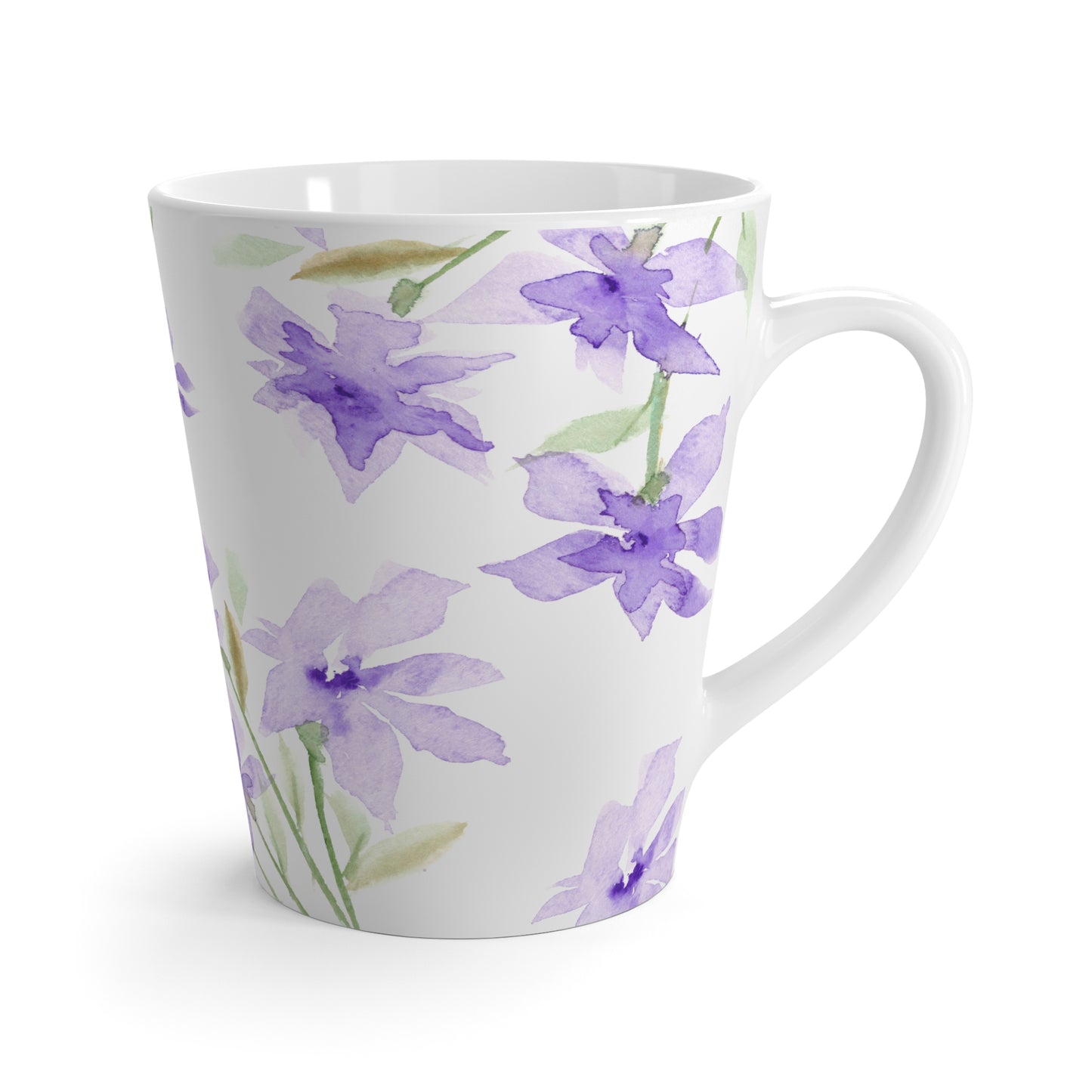 12oz Fine Art Watercolor Latte Mug | LM-1324