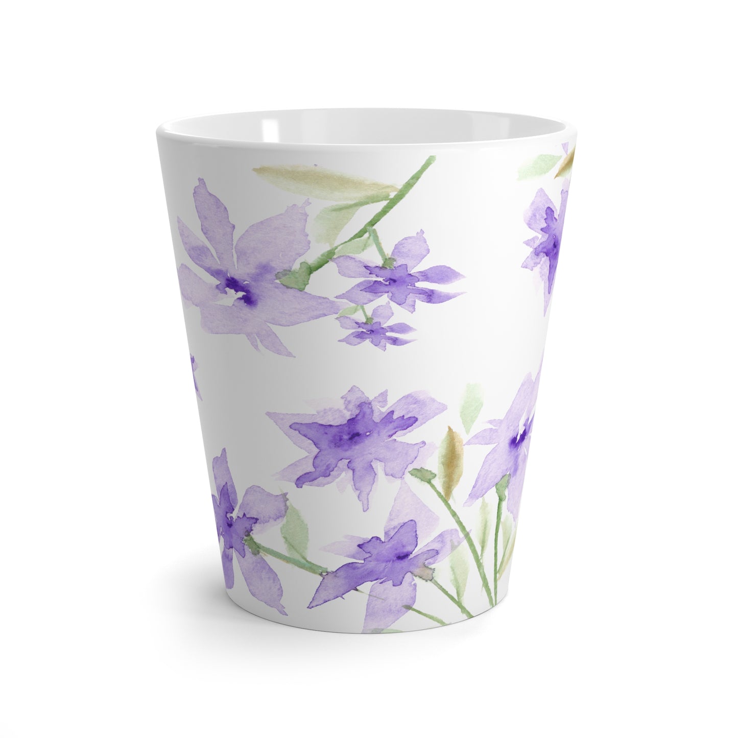 12oz Fine Art Watercolor Latte Mug | LM-1324