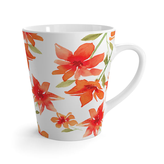 12oz Fine Art Watercolor Latte Mug | LM-1414