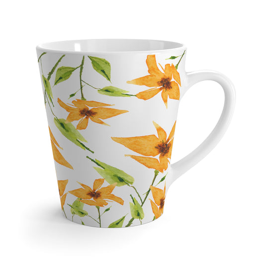 12oz Fine Art Watercolor Latte Mug | LM-1394