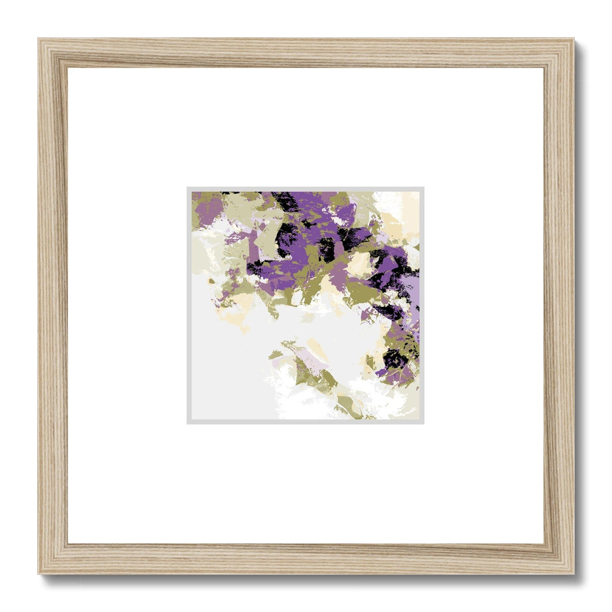Framed Graphic Art Print, Faux Mat - 12x12 inches | FMS-1250-7693