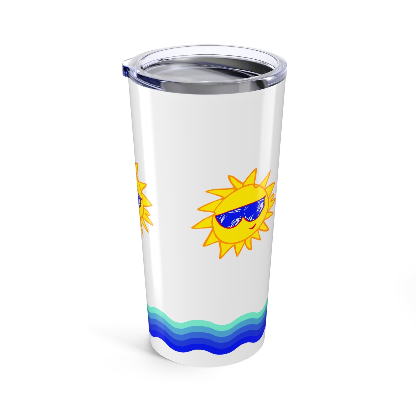 20oz Reusable Tumbler with Sunfilled Cheerful Vibes | RTSF