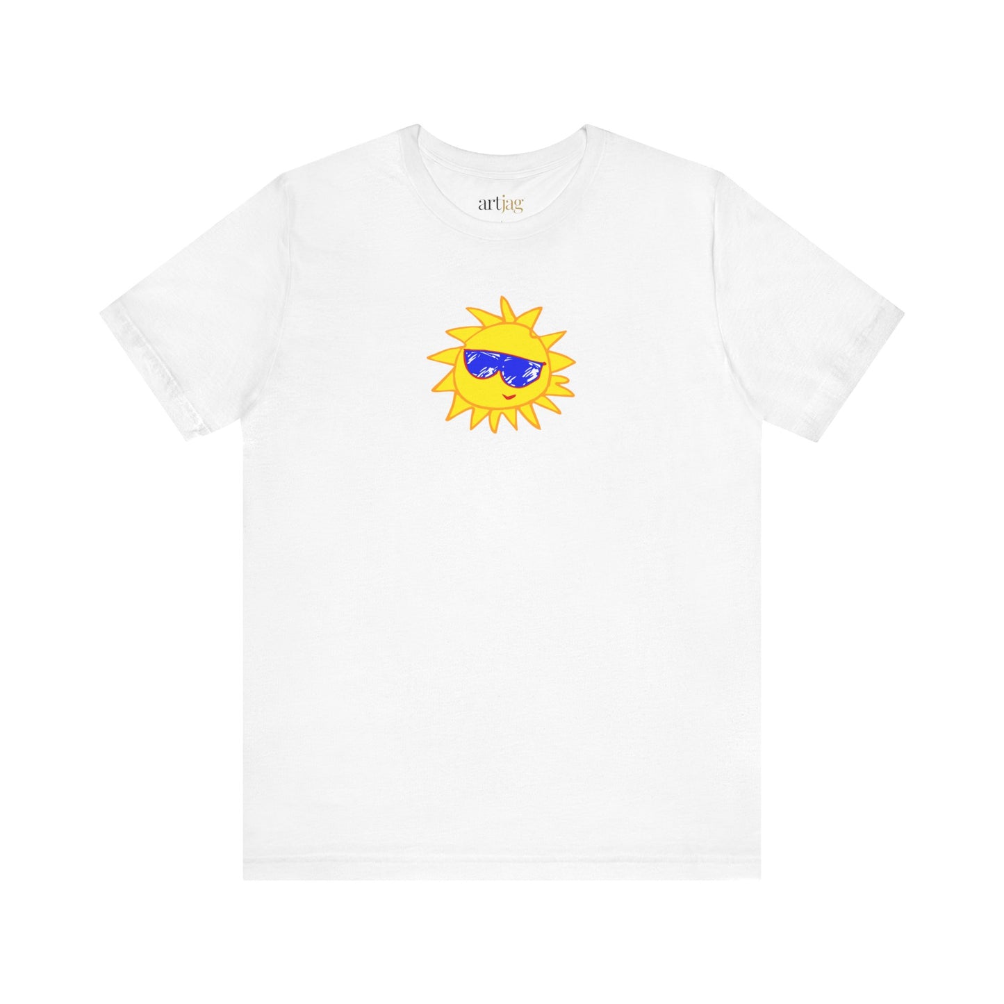 Bella + Canvas 3001 Unisex Cheerful Vibes Tee - Perfect for summer, gifts, celebrations and beach days | TSSF