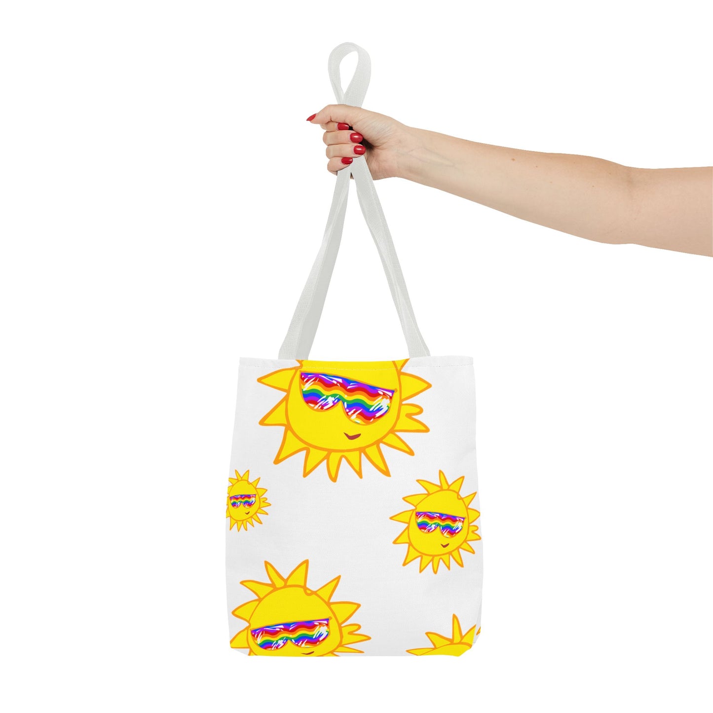 Shopping Tote with Rainbow Vibes | TBPF