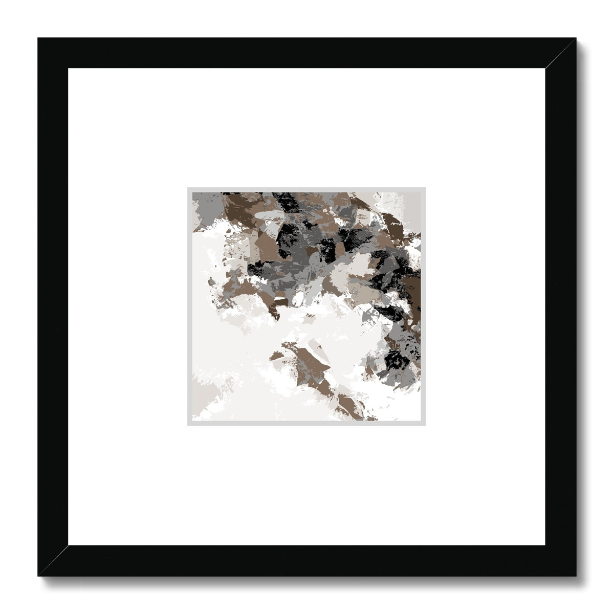 Framed Graphic Art Print, Faux Mat - 12x12 inches | FMS-1170-7693