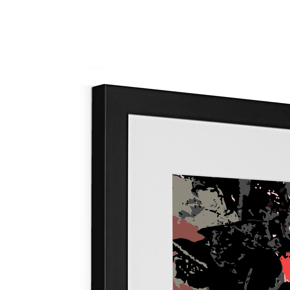 Framed Graphic Art Print, White Mat - 6x8, 8x12, 11x14, 12x16, 16x20, 18x24, 20x28 inches | FPV-1190-7692