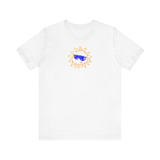 Bella + Canvas 3001 Unisex Cheerful Vibes Tee - Perfect for summer, gifts, celebrations and beach days | TSST