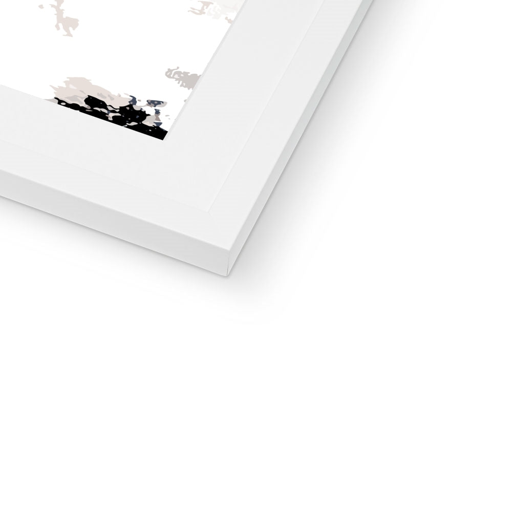 Framed Graphic Art Print, White Mat - 6x8, 8x12, 11x14, 12x16, 16x20, 18x24, 20x28 inches | FPV-1220-7692